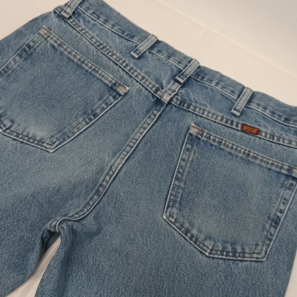 Rustler from wrangler jeans Regular Straight leg Jeans men's sz34x32 100% cotton - Picture 8 of 10